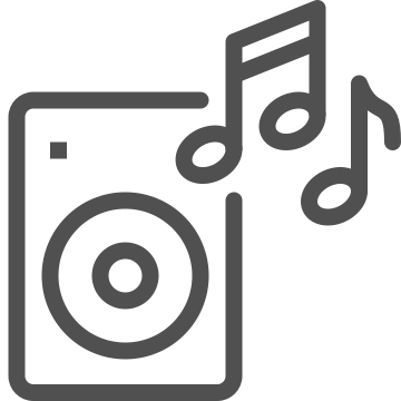 Audio, music, note icon