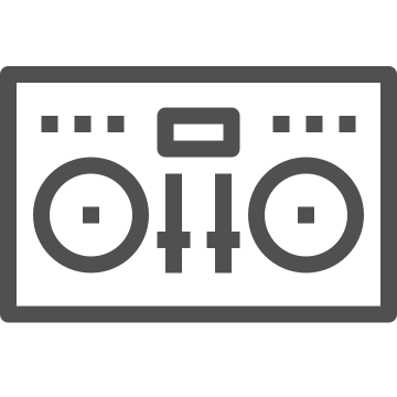 Audio, boombox, electronics icon