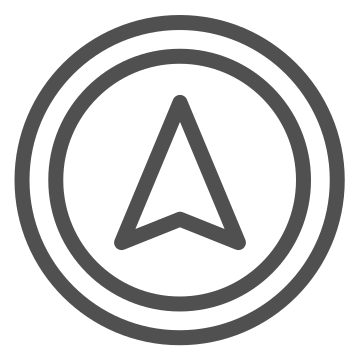 Compass, direction, gps icon
