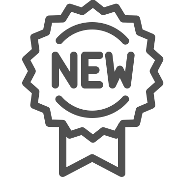 Label, new, product icon