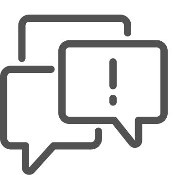 Alert, chat, communication icon