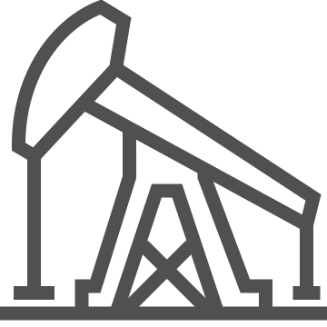 Drilling, energy, extraction icon