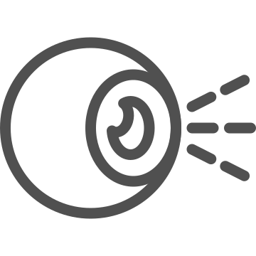 Eye care, eye exam, eye test icon