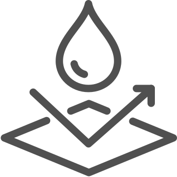 Arrow, durable, material icon