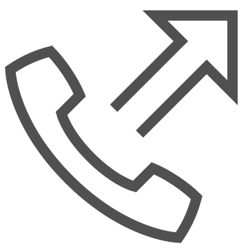 Call, contact, outgoing call icon