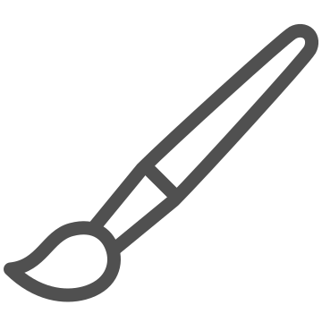 Art, artist, brush icon