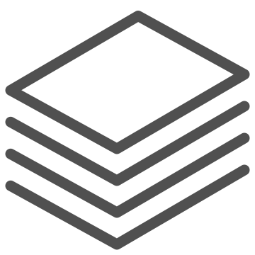 Blank, office supplies, paper icon