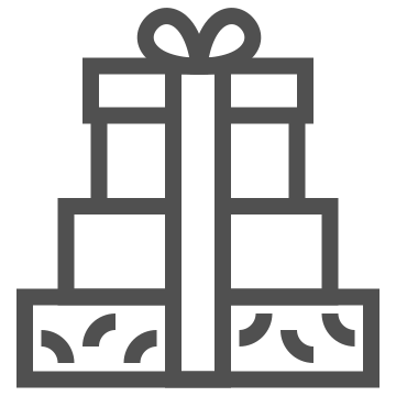 Birthday, celebration, gift icon