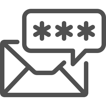 Authentication, encryption, login icon