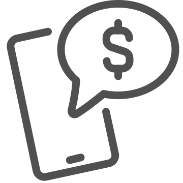 Digital wallet, e-commerce, finance icon