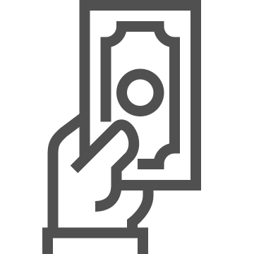 Cash, finance, money icon
