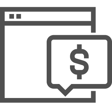 Billing, dollar, e-commerce icon