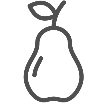Fruit, healthy, pear icon
