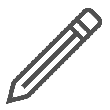 Drawing, graphite, pencil icon