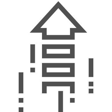 Acceleration, boost, efficiency icon