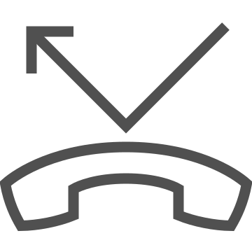 Call, communication, phone icon
