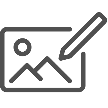 Edit, editing, image icon