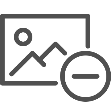 Gallery, image, mountain icon
