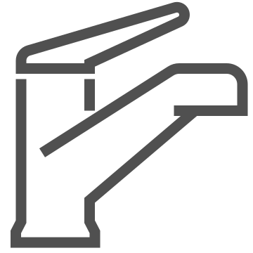 Faucet, pipe, plumbing icon