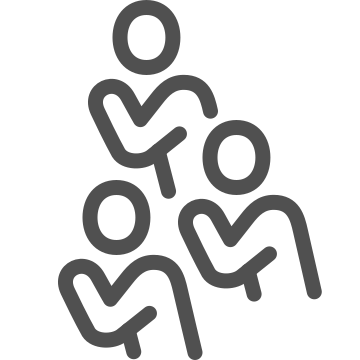 Belief, faith, group icon