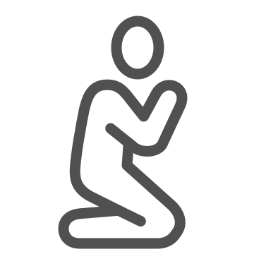 believer, faith, kneeling