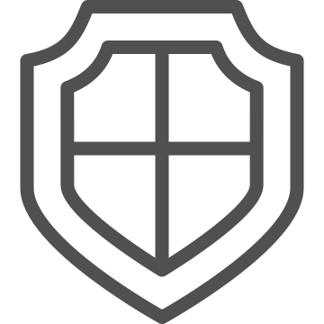 Defense, guard, privacy icon
