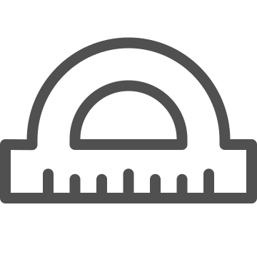 Angle, drafting, geometry icon
