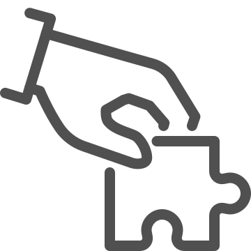 Assembly, connection, game icon
