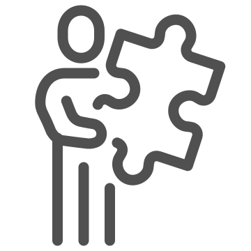 Challenge, game, jigsaw icon