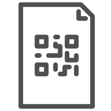Barcode, code, digital icon