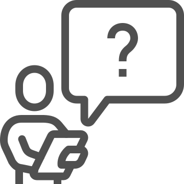 Assistance, faq, help icon