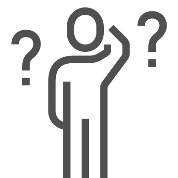 Confusion, curiosity, doubt icon