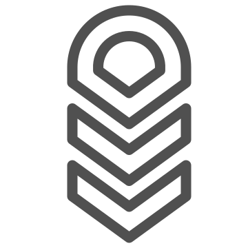 Hierarchy, leaderboard, levels icon