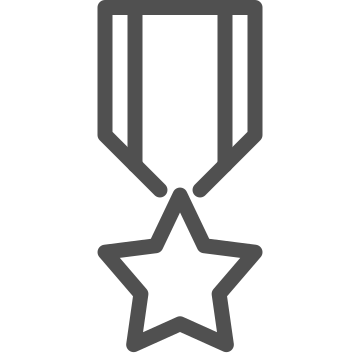 Achievement, award, competition icon