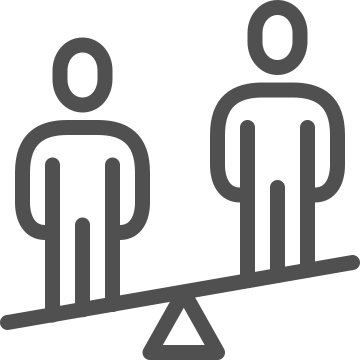 Rating, choice, candidate icon