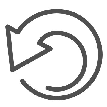 Backup, recovery, refresh icon