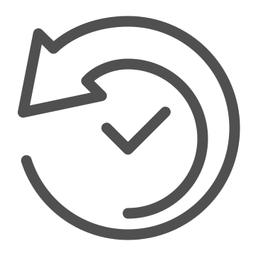 Backup, recovery, refresh icon