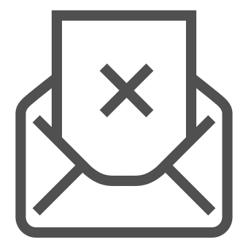 Cancel, cross, decline icon