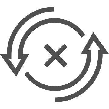 Arrows, cancel, cross icon