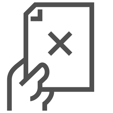Cancel, cross, decline icon