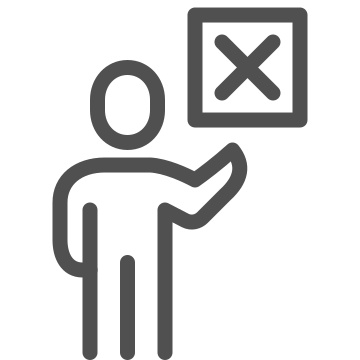 Cancel, cross, decline icon