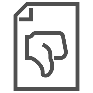 Cancel, decline, deny icon