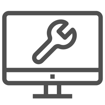 Computer, maintenance, repair icon
