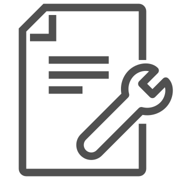 Document, fix, maintenance icon