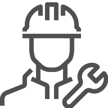 Construction, engineering, maintenance icon