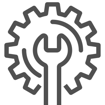 Gear, maintenance, mechanic icon