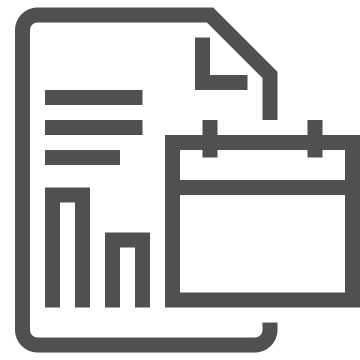 Analysis, data, document icon