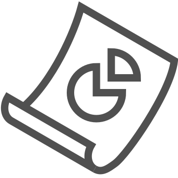 Chart, document, feedback icon