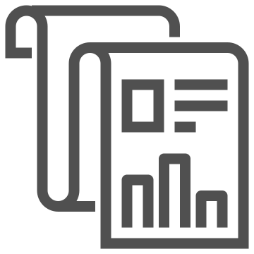 Analysis, business, document icon