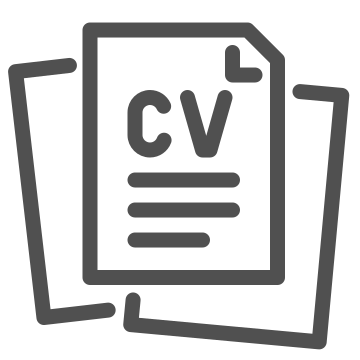Curriculum vitae, cv, employment icon